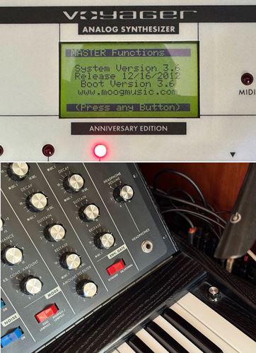 Moog-Minimoog Voyager Anniversary - blue